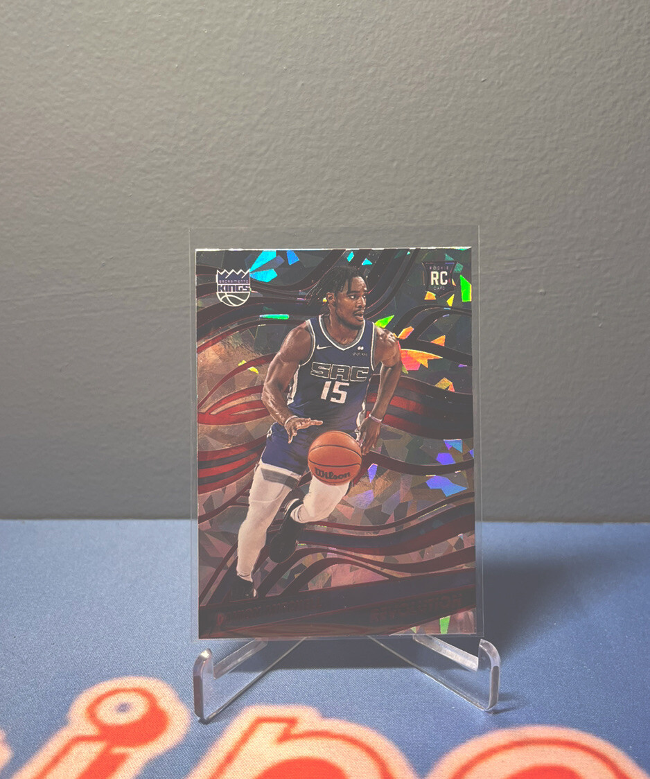 2021-2022 Revolution Chinese New Year Davion Mitchell ROOKIE CARD RC #135 Kings