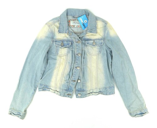 Peacocks Womens Size 12 Blue Bleached 