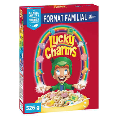 LUCKY CHARMS Cereal Family Size, 526g
