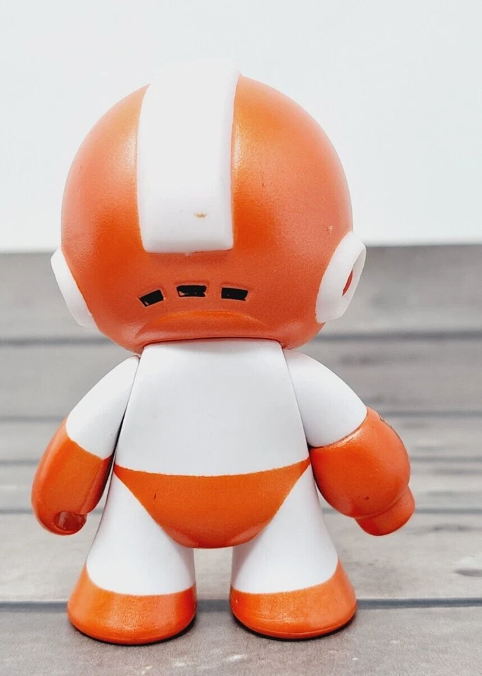 Loot Crate Kidrobot Capcom Mega Man 3" Figure Kid Robot Vinyl Orange - Image 3 of 4