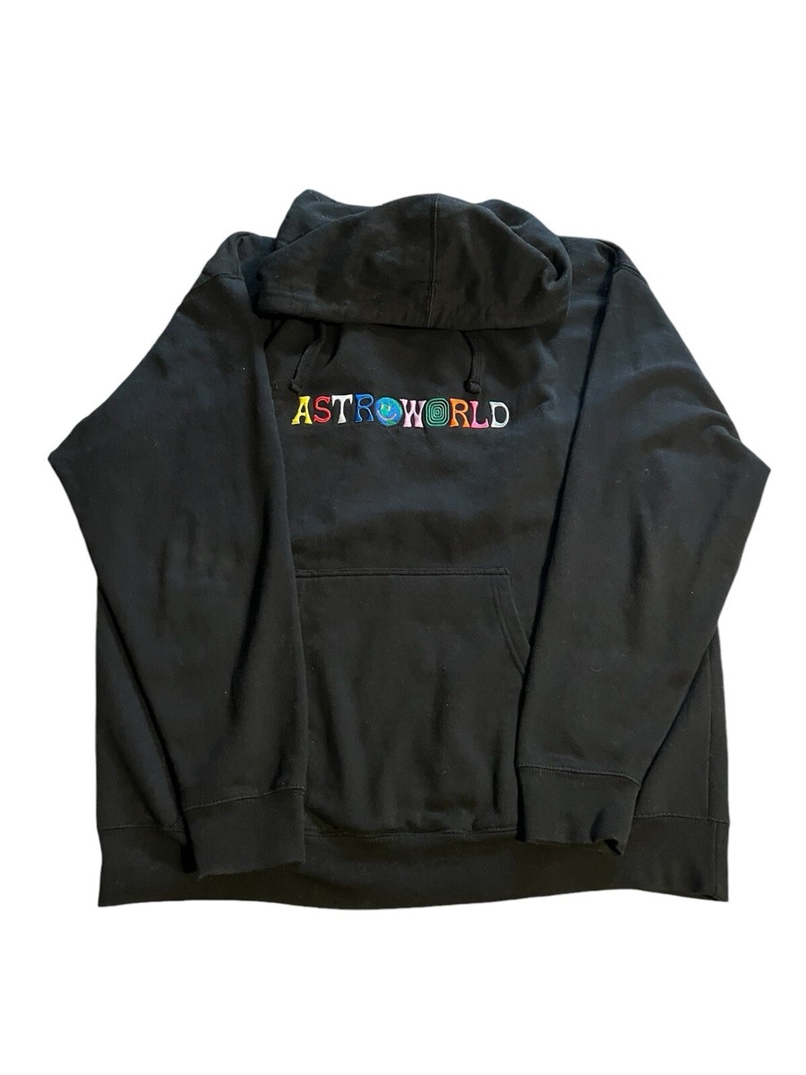 Travis Scott Astroworld Wish You Were Here Hoodie Men XL Cactus