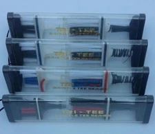 8 Tri-Tees GOLF BRISTLE BRUSH TEE Optimal Contact Driver Wood R-BU Sealed NEW