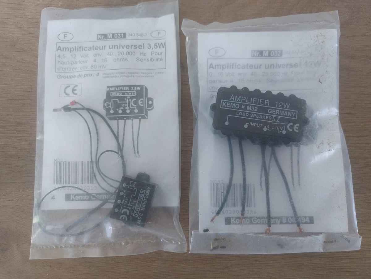 KEMO M034N AMPLIFICATORE amplificatore 40 W!!!con difetti ottici!!! EUR