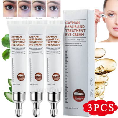 3XCayman Anti-Wrinkle Under Eye Cream Bag Remover Firming Anti-aging Moisturizer