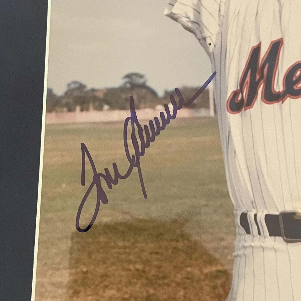Tom Seaver Signed 8x10 Photo PSA/DNA Autographed Mets Framed & Matted To 11x14 - Image 2 of 4