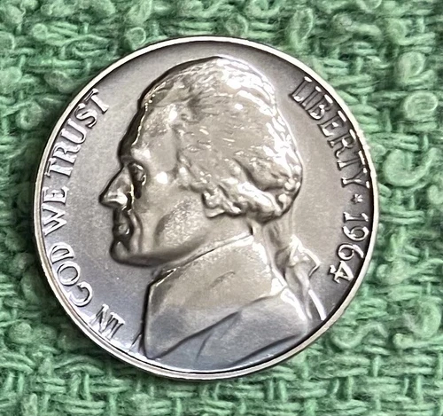 1964-P Jefferson Nickel Proof — photo from another recent sale