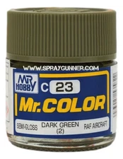 GSI Creos Mr.Color Model Paint: Semi-Gloss Dark Green(2)