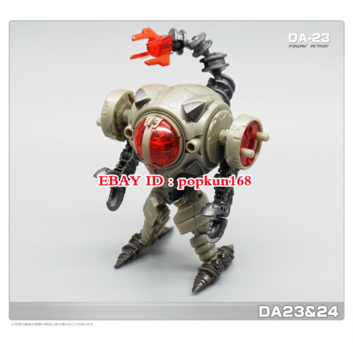 Figurine neuve Power Armor MFT DA-23 Diaclone Waruder Actions jouets enfants en stock - Photo 1 sur 7