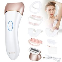 HATTEKER Smart Epilator and Shaver for Women Arms, Legs, Underarms, Bikini Area