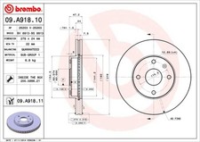 Disque de frein Daewoo Tosca