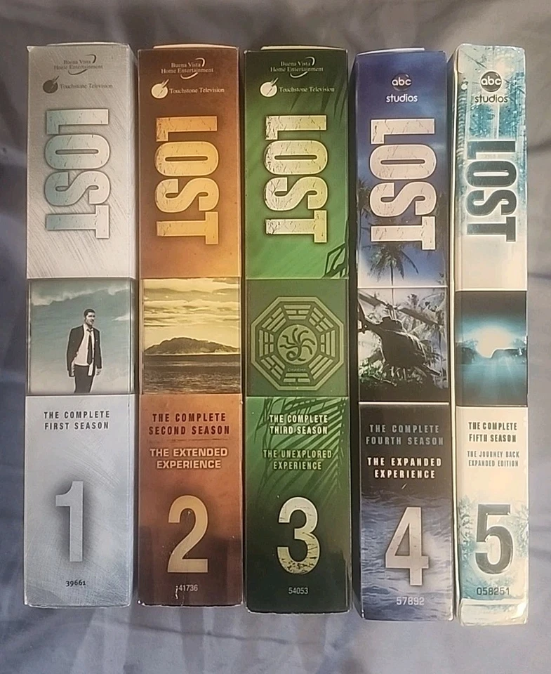 LOST Complete Seasons 1 Through 5 ABC TV Series DVD Box Set Lot Thouchstone - Image 3 of 4
