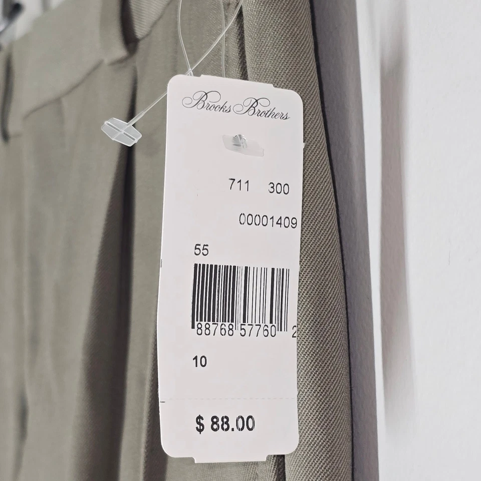 Новый с Ярлыками для мальчиков Brooks Brothers флис плиссированные брюки размер 10 - Изображение 3 из 4