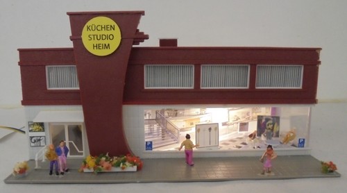 Faller 190062 "Cocina estudio hogar" 7 figuras iluminadas para pista H0 #F28# | Zustand: Gebraucht