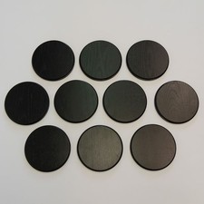 10 X Boar Signs Boar Board Weapon Board Trophy Shield Round Dark AF 17 Cm