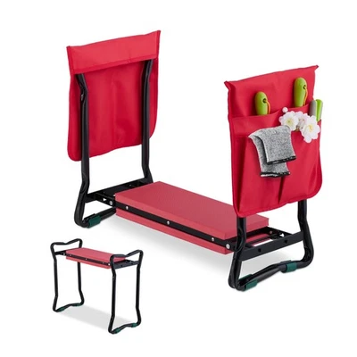 Tapis jardinage repose-genoux pliable banc de jardin léger robuste compact - Photo 1/4