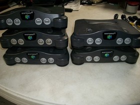 Nintendo 64 consoles 5 lot with ac av tested