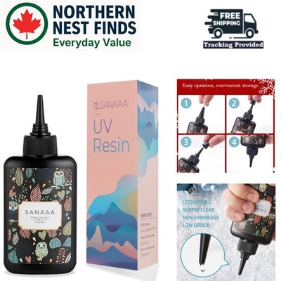 Eco-Friendly 100ml UV Curing Resin - Crystal Clear for DIY Jewelry Crafts