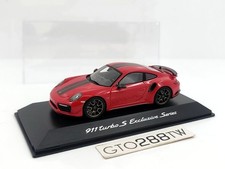 Dealer 1:43 Porsche 911(991.2) Turbo S Exclusive Series(Red)by Spark WAP0209060J