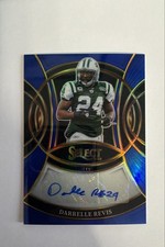 2025 Panini Select - Signatures Darrelle Revis #SP-DRS Blue Prizm /149 (AU)