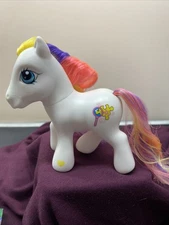 My Little Pony G3 Puzzlemint Hasbro 2005 Pink Yellow Purple Mane