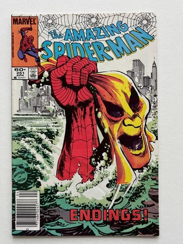 Amazing Spider-Man #251 (1984) Marvel Comics Hobgoblin VG range creases