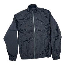 Volcom Jacket Mens Large Black Nylon Windbrea...