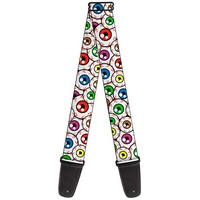 Guitar Strap - Eyeballs Stacked (Us Import) Acc Neu