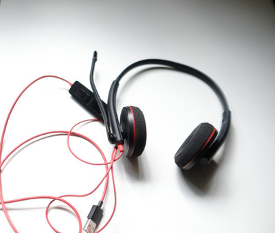 Poly Plantronics Blackwire USB-A  Headset C3220 guter Zustand Büroheadset