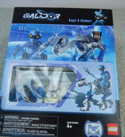 Two 2002 Lego Galidor 8321 Defenders Outer Dimension Nepol Shimmel  Sealed