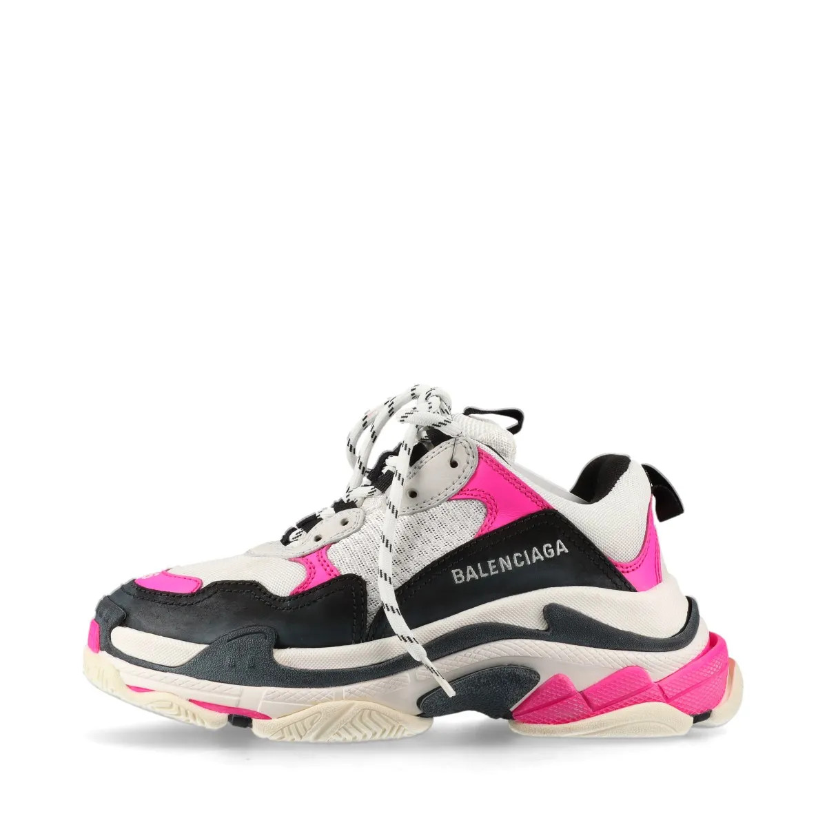 【BALENCIAGA】TRIPLE S スニーカー 24cm Balenciaga Triple s Mesh Sneakers 24cm Ladies' Multicolor 517334