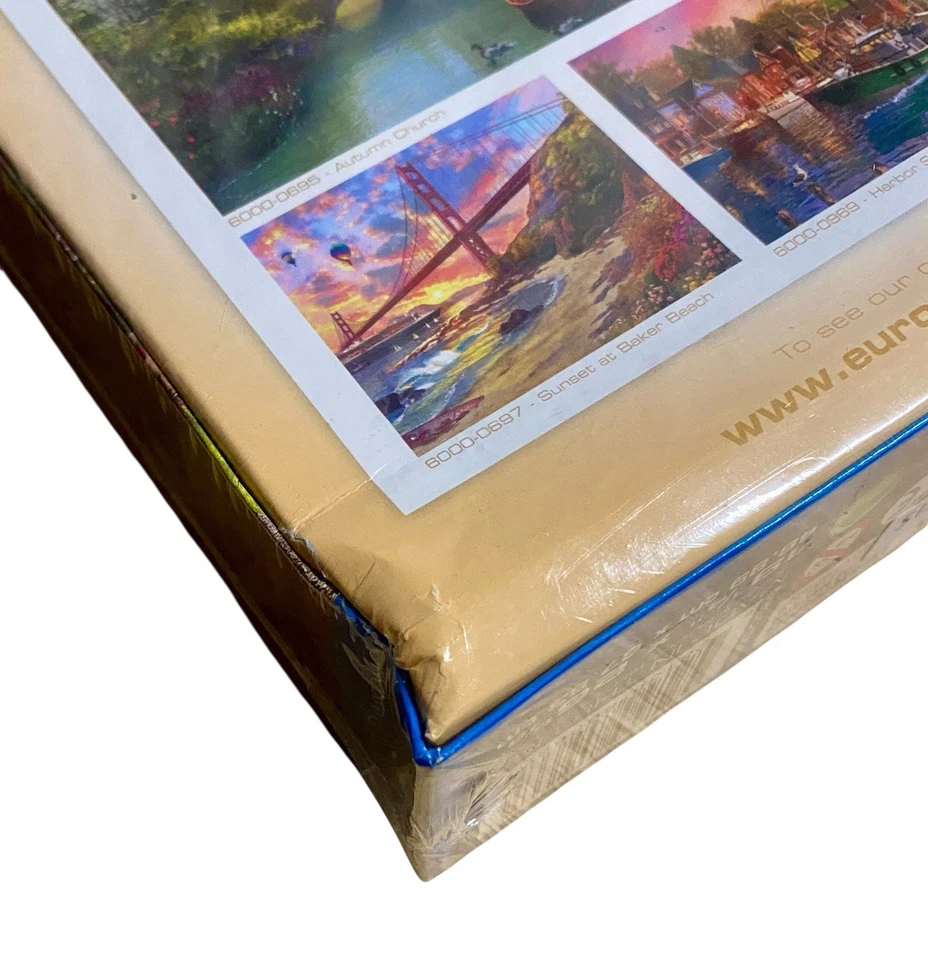 New Sealed Eurographic Jig Saw Puzzle Nordic Morning 1000 pcs Europe Chalet - Image 4 of 4