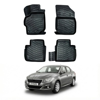 Floor Mats Liner for Peugeot 301 2012-2026 TPE All Weather
