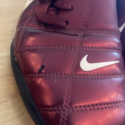 OG 2004 11 US Nike Air Zoom Total 90 III IC TF Burgundy Red
