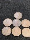 1912 S ~ LINCOLN WHEAT CENT LOT ~ AG ~ 7 COINS