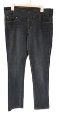 Jag Jeans High Rise Slim Leg Stretch Pull-On Jeans Medium Wash Size 14