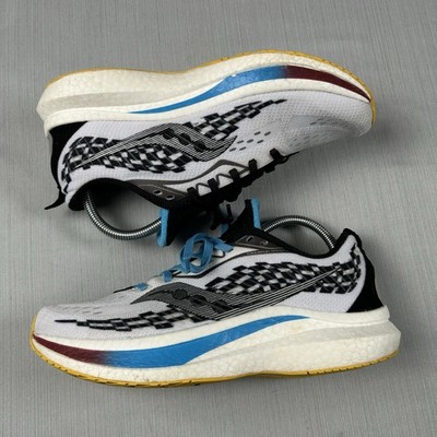 Saucony Endorphin Speed 2 Mens Size 8 Running Shoes White Gym Sneakers S20688-40