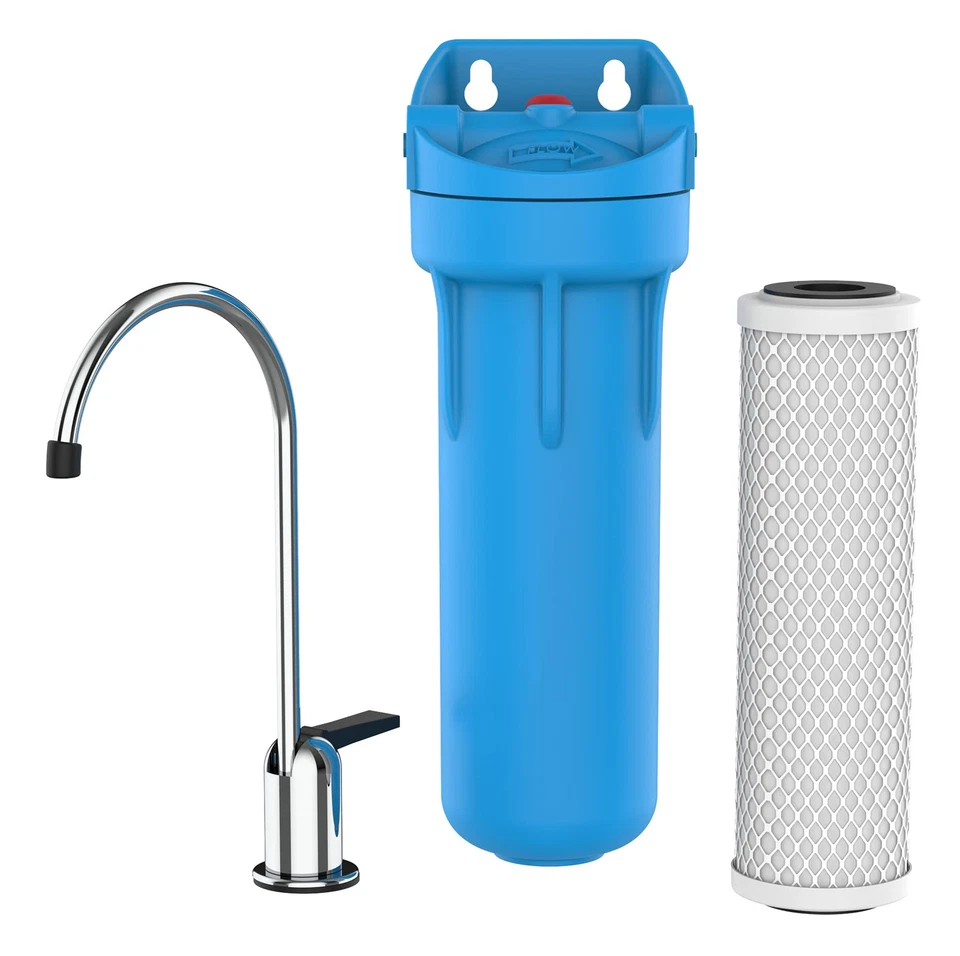 Pentair CBF3 Water Filtration System, 10" Premium Single-Stage Undersink Filt... - Image 4 of 4