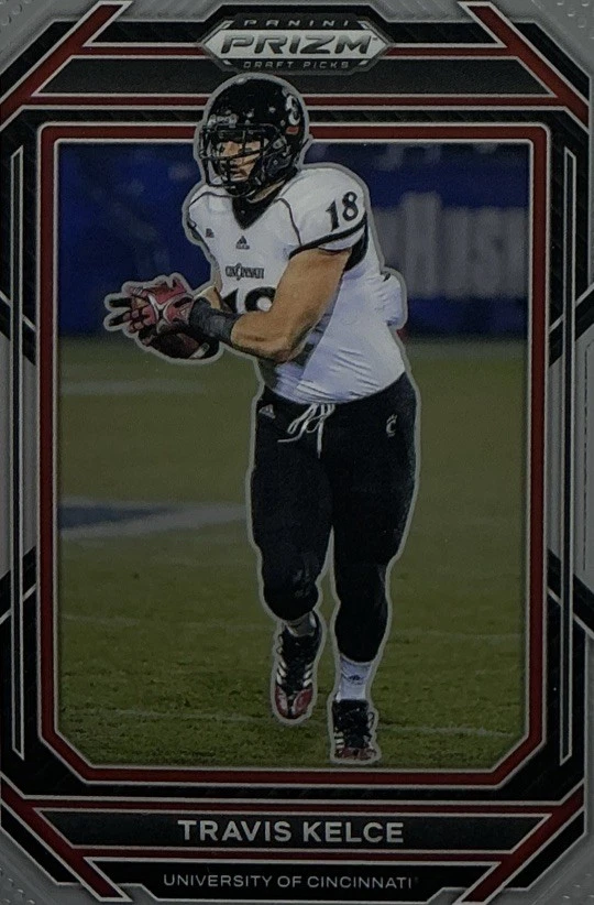 Travis Kelce PSA 10 - 2023 Panini Prizm Draft Picks - Chiefs -ENGAGED TO TAYLOR! - Image 4 of 4