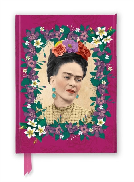 Frida Kahlo Dark Pink (Foiled Journal) (Flame Tree Notebooks) - Image 5