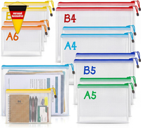 Dokumententaschen Set 12 StüCk Wasserdicht FüR BüRo Reise Schule Haushalt