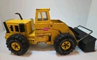 Vintage 1970 Die Cast Mighty Tonka Articulating Front End Loader Pressed Steel