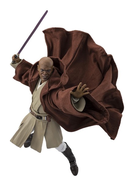 Bandai S.H.Figuarts Mace Windu Classic Ver Star Wars Rots Figur Neu-image