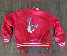 Rare Vintage Red Cheerleader Bomber Jacket