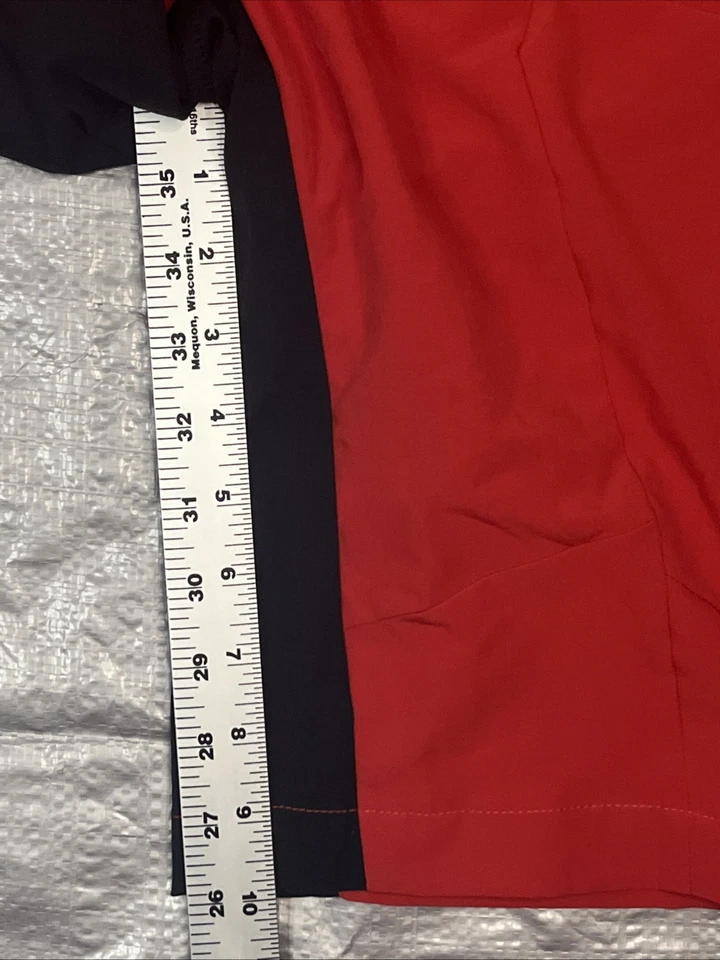 Qloom MTB Mountain Bike Enduro Shorts Medium Red - Image 2 of 4