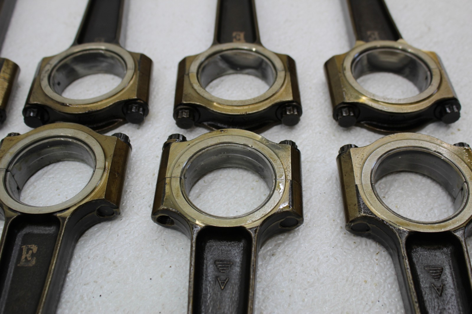 99-01 FERRARI 456 M ENGINE MOTOR CRANKSHAFT PISTON CONNECTING ROD RODS SET