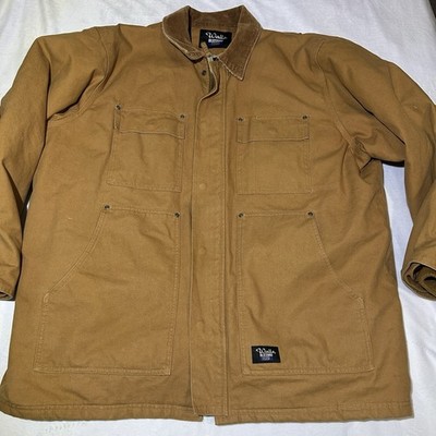 Walls Blizzard Pruf Deluxe Jacket Men's Full Zip Workwear Size 2XL