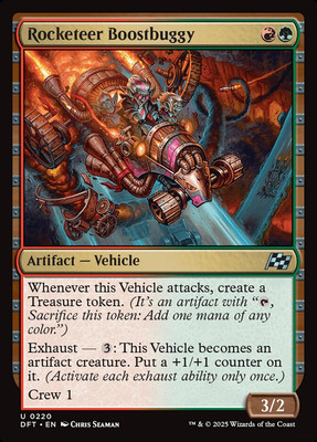 MTG Aetherdrift U Rocketeer Boostbuggy #0220 PLAYSET 4X X4
