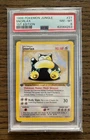 Pokemon WOTC JUNGLE - SNORLAX - 1ST EDITION - NON-HOLO RARE - 27/64 - PSA 8