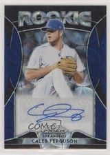 2019 Panini Prizm Rookie Navy Blue Kaleidoscope 6/35 Caleb Ferguson Auto 3l1