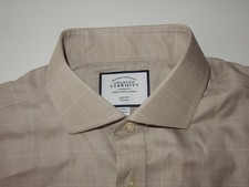 Charles Tyrwhitt Men's Dress Shirt Size 17-34 Slim Fit